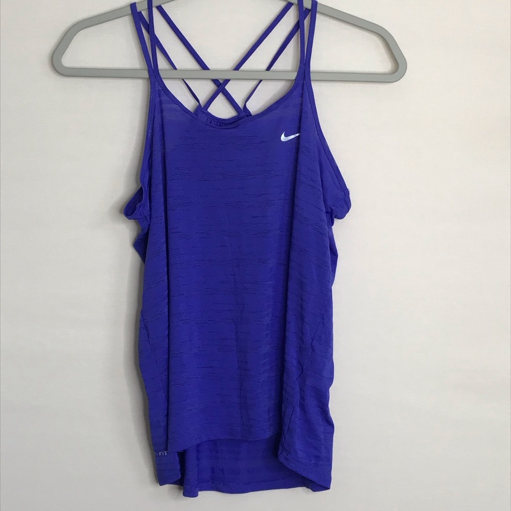 Nike Dri-Fit Lightweight Sheer Workout Top Sz S